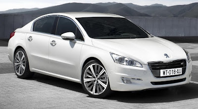 2011 Peugeot 508 Front Side Angle View