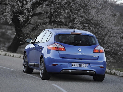 2011 Renault Megane GT Rear Angle View