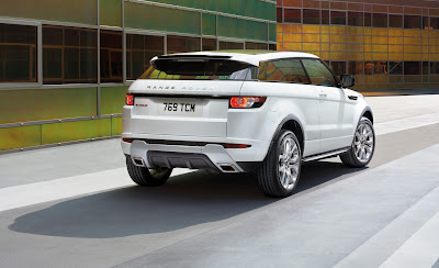 2012 Land Rover Range Rover Evoque Rear View