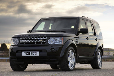 2011 Land Rover Discovery 4 Armoured Front Angle View