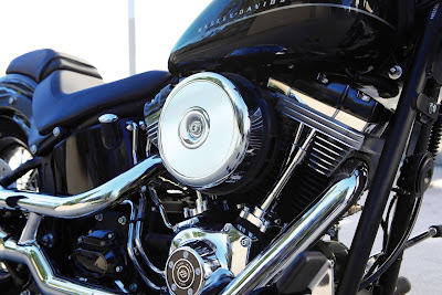 2011 Harley-Davidson FXS Blackline Softail Engine Photo