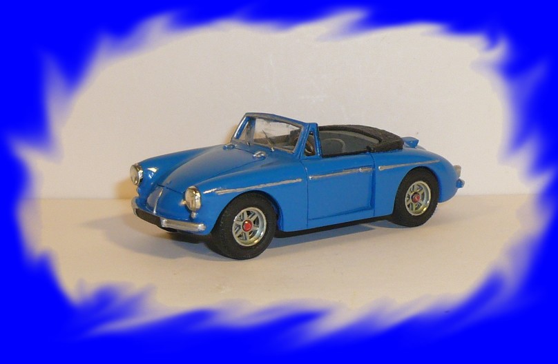 Garage de poche Jipé: 4cv Cabriolet Heller