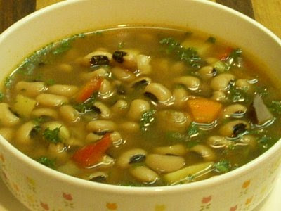 Black-Eyed Pea Soup with Kale - Original Fast Foods