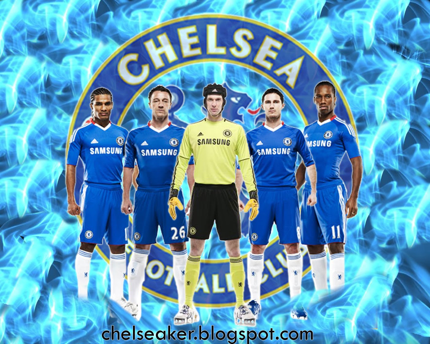 Real Madrid And Barcelona 2012 Chelsea Fc Team Wallpaper