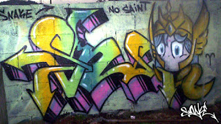 Snake (AC): graffiti