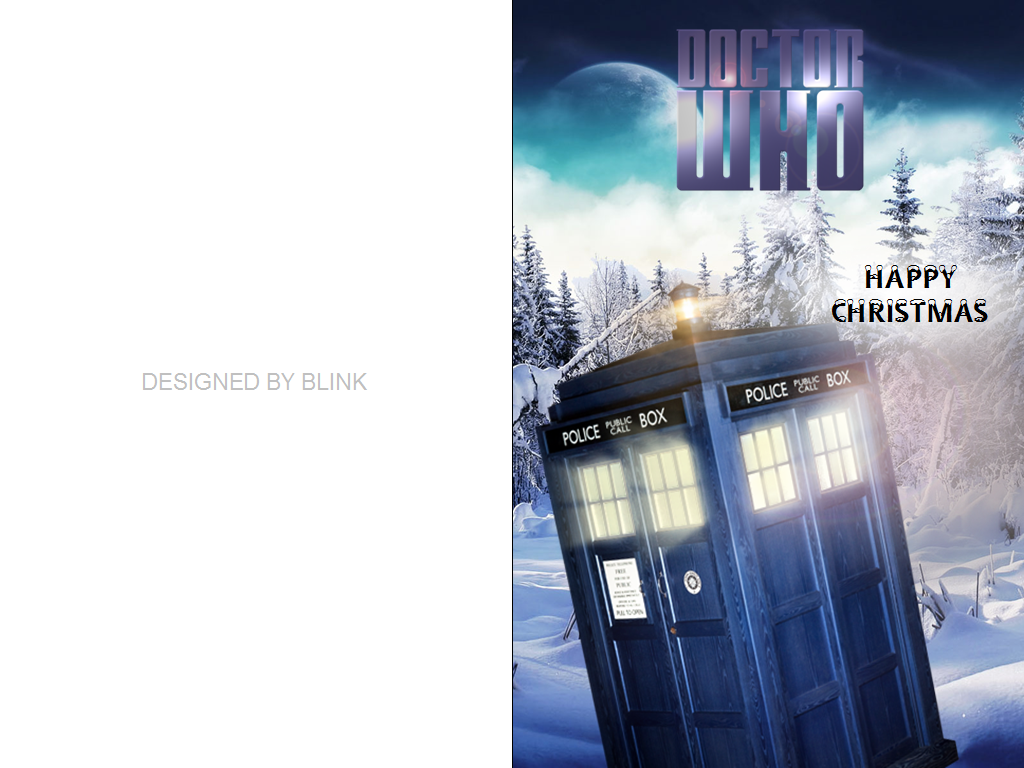 Doctor Who Christmas Cards 