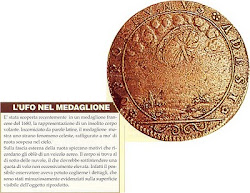 U.F.O.  NEL MEDAGLIONE FRANCESE ANNO 1680