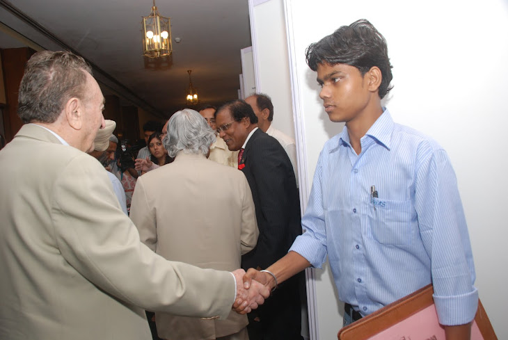 RANJEET WITH PRESIDENT OF IAHE