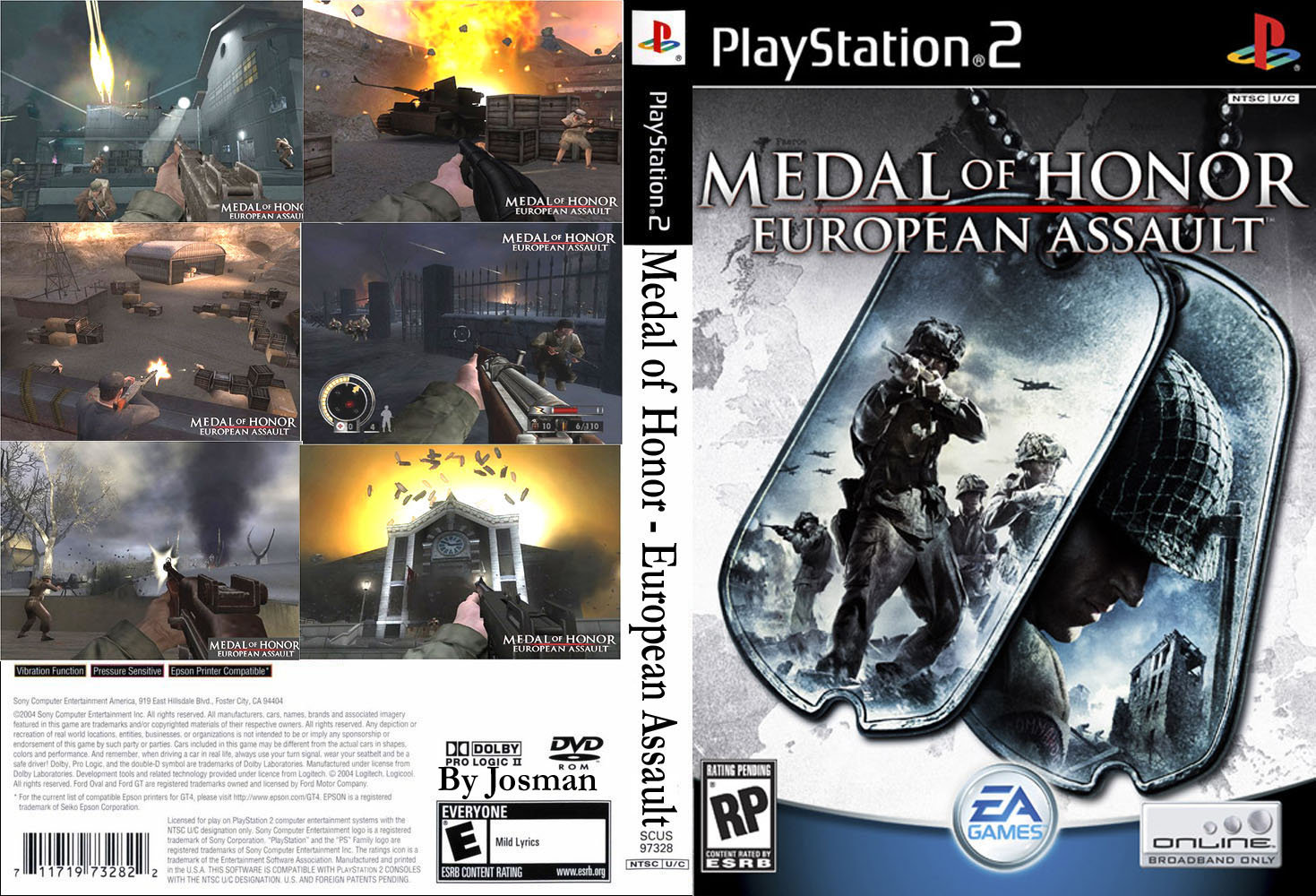 DC Capas Medal Of Honor European Assault DC Capas Medal Of Honor European Assault