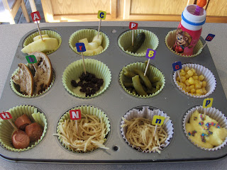 Muffin Tin Monday - Alphabet Soup