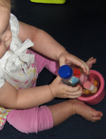baby activity taking things out