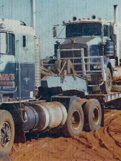 Our Trucks In Kalgoolie WA Australia