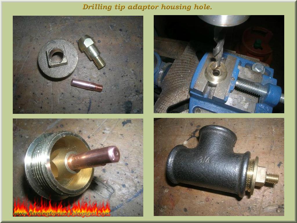 Metal casting projects Foundry gas burner