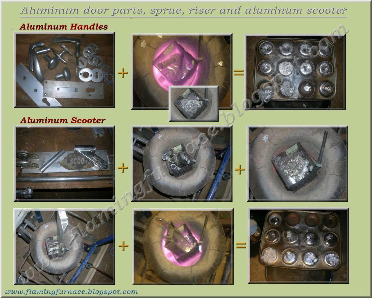 Aluminum ingots for the foundry Metal casting projects
