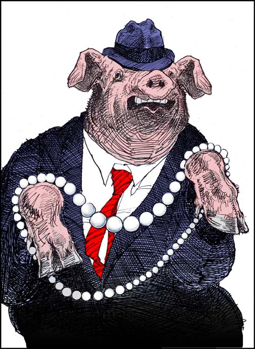 The Christian Monist Swine and Pearls