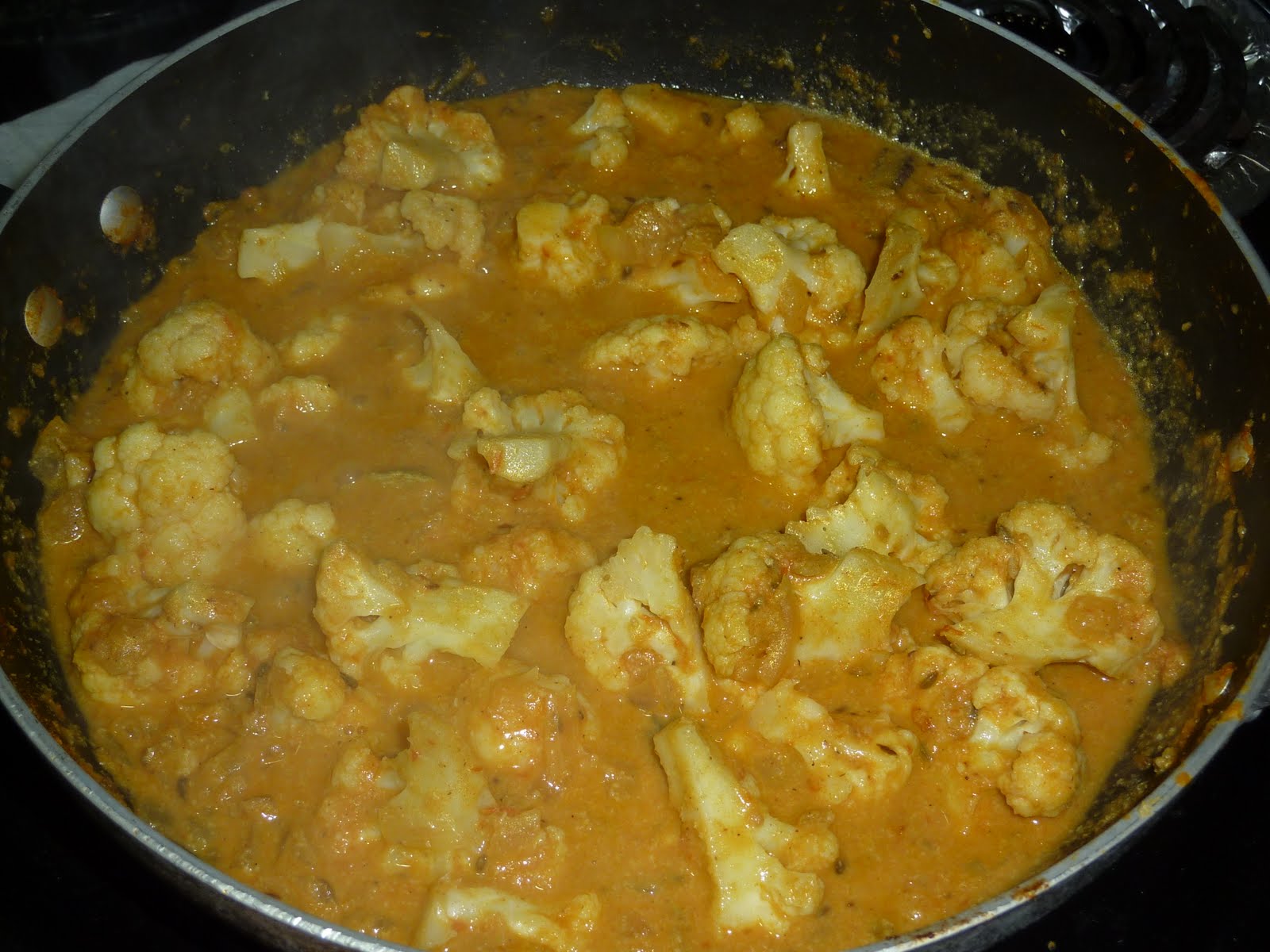 Aaha Oho Cauliflower Kurma