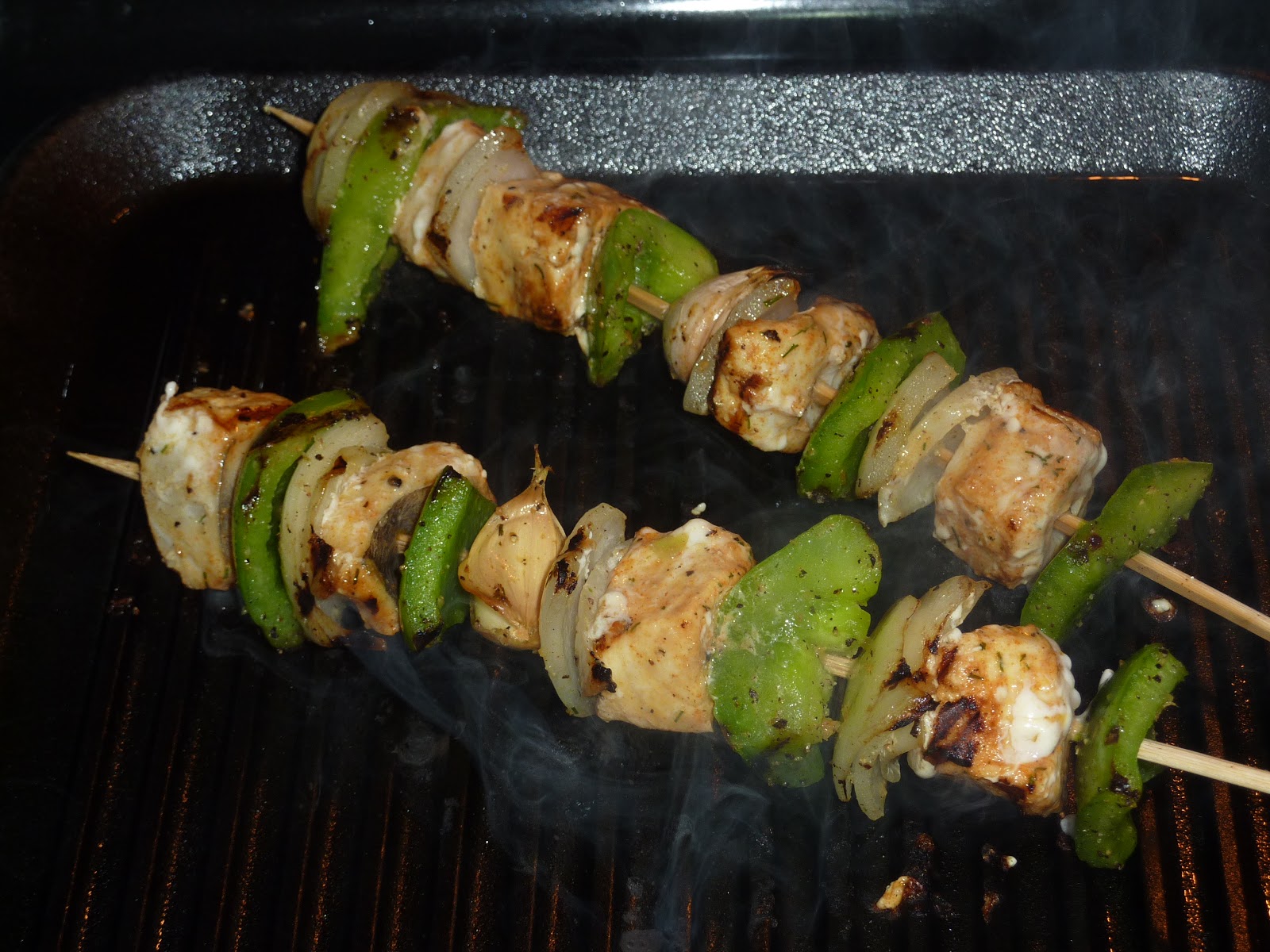 Aaha Oho Grilled Halibut Kebabs