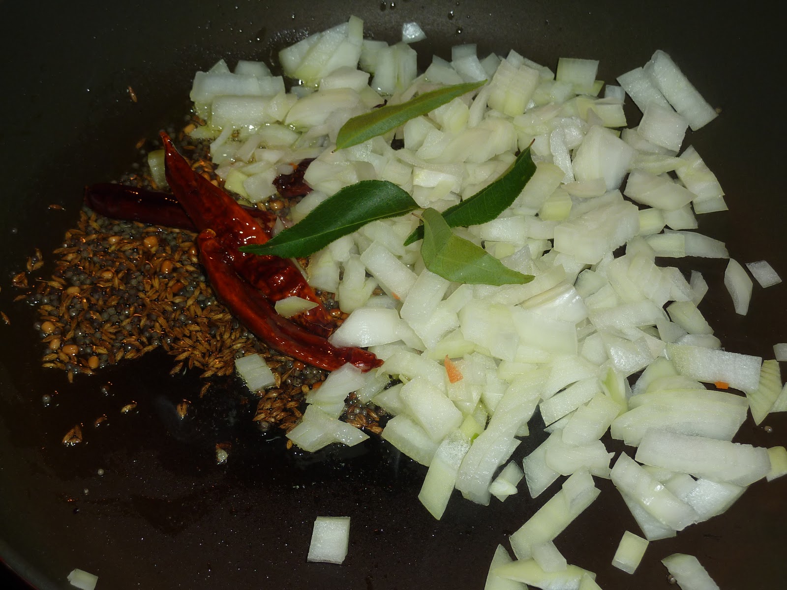 Aaha Oho CarrotBeansPeas Stir fry (Poriyal)