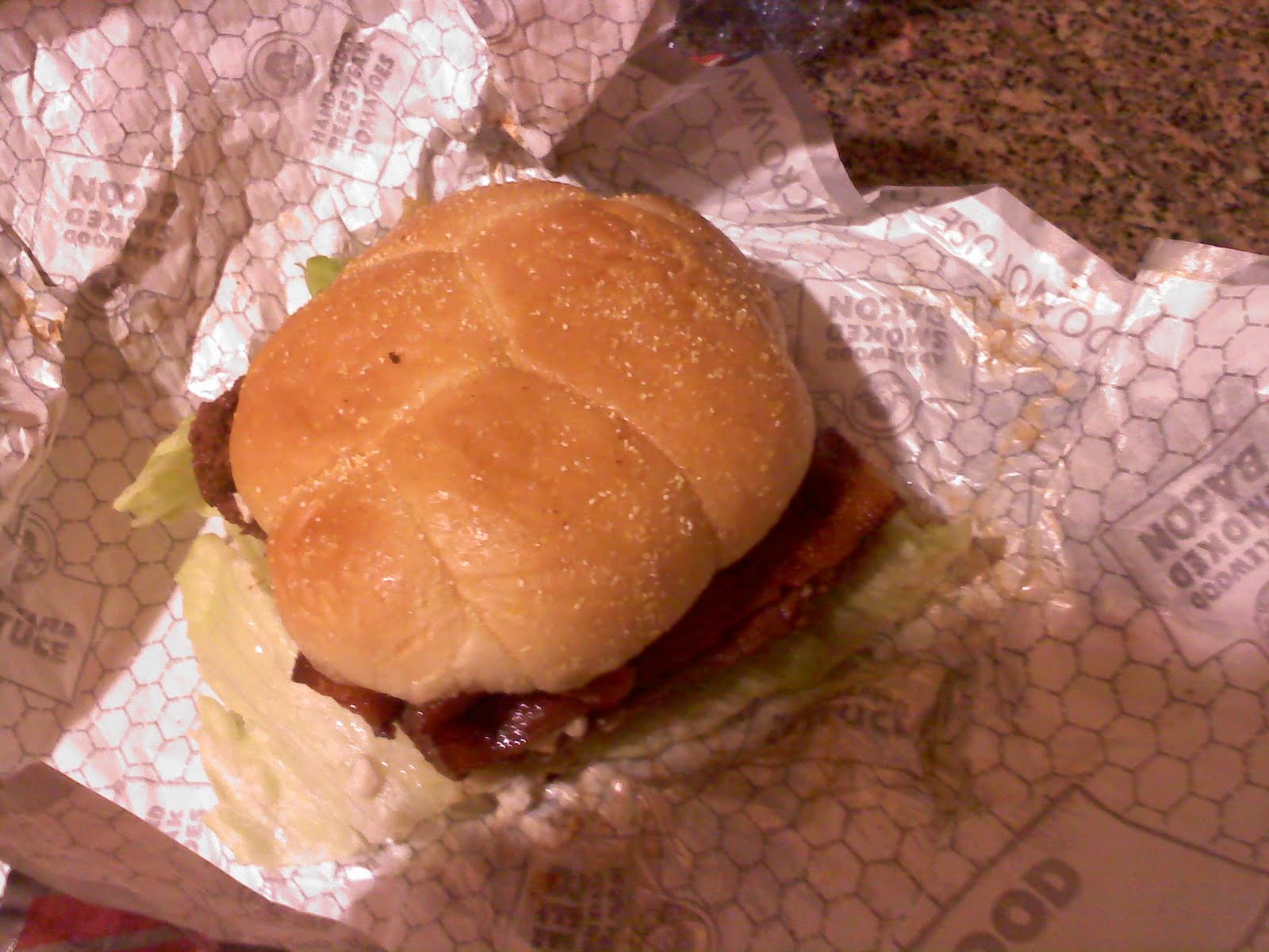 That Bootleg Guy TBG Eats The NEW Bacon & Blue Burger from Wendy's