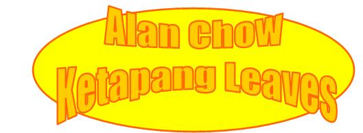 Alan Chow Ketapang Leaves Logo