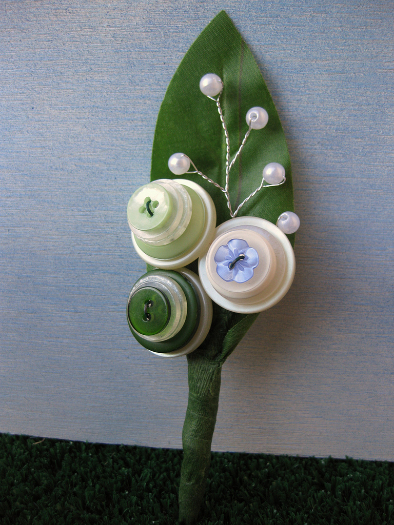 Premium Flowers Cute alternative to wedding flowers Buttons!