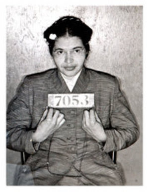 Rosa Parks booking photograph