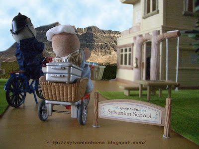 sylvanian families school view