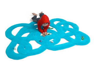 Long Storytelling: Race Car Rugs