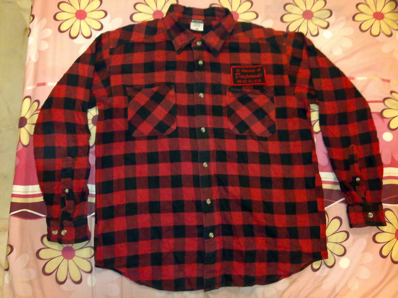 RED TOP BUNDLE: COLUMBIA flannel shirt (SOLD)