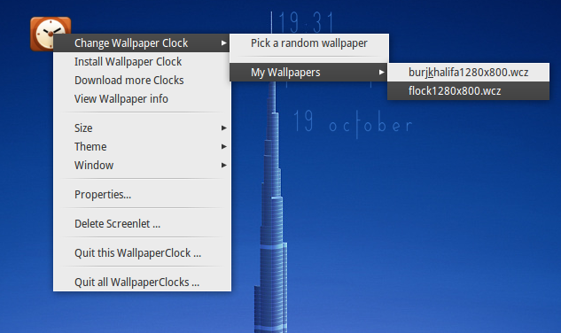 Wallpapers Clocks Are Incredible, Install Wallpaper Clocks in Ubuntu ...