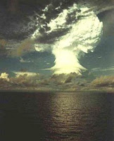MIKE-SCLOUD: Test:Mike; Date:October 31, 1952; Operation:Ivy; Site:Elugelab Island, Enwetak atoll; Detonation:Surface; Yield:10.400 Mgt; Type:Fission/Fusion