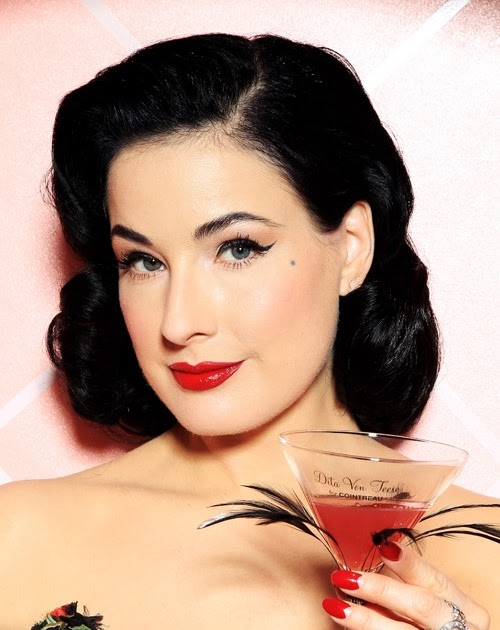 Wallpaper World: Dita Von Teese launching her new Cointreau collection