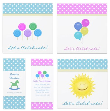 Cute Polka Dot Party Collection