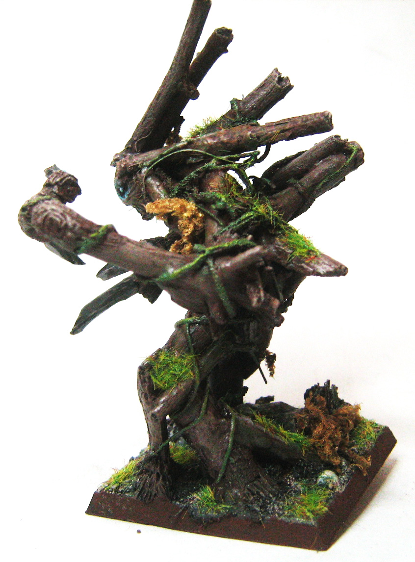 Avernus in Miniature: Scratch Built Treekin Model Painted
