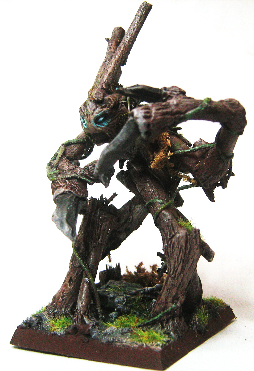 Avernus in Miniature: Scratch Built Treekin Model Painted