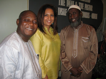 With Nigerian Peacemakers, Imam Ashafa and Pastor James
