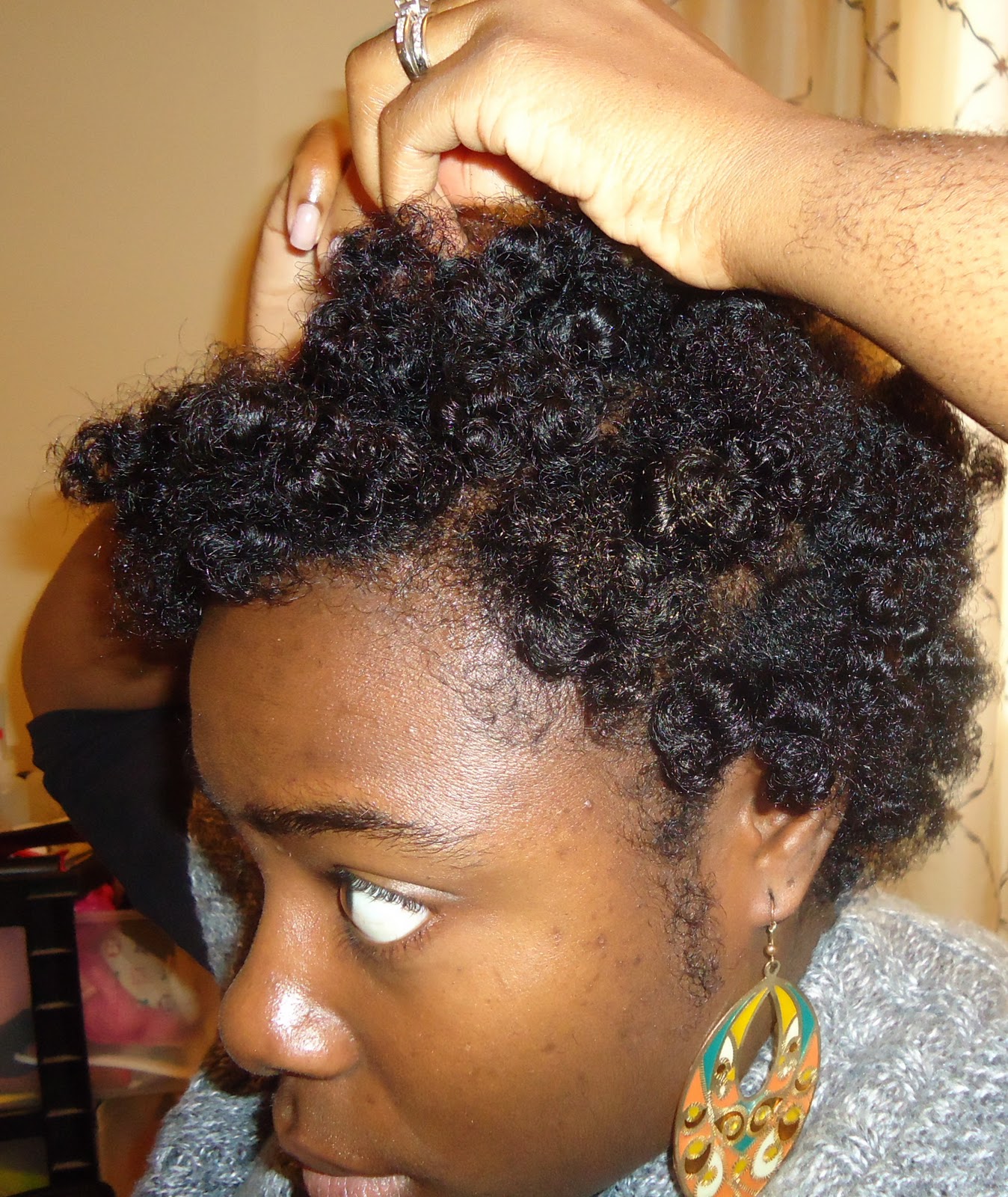 Natural Hair Tutorial Bantu Knots & Bantu Knot Out KinkyCurlyCoilyMe!