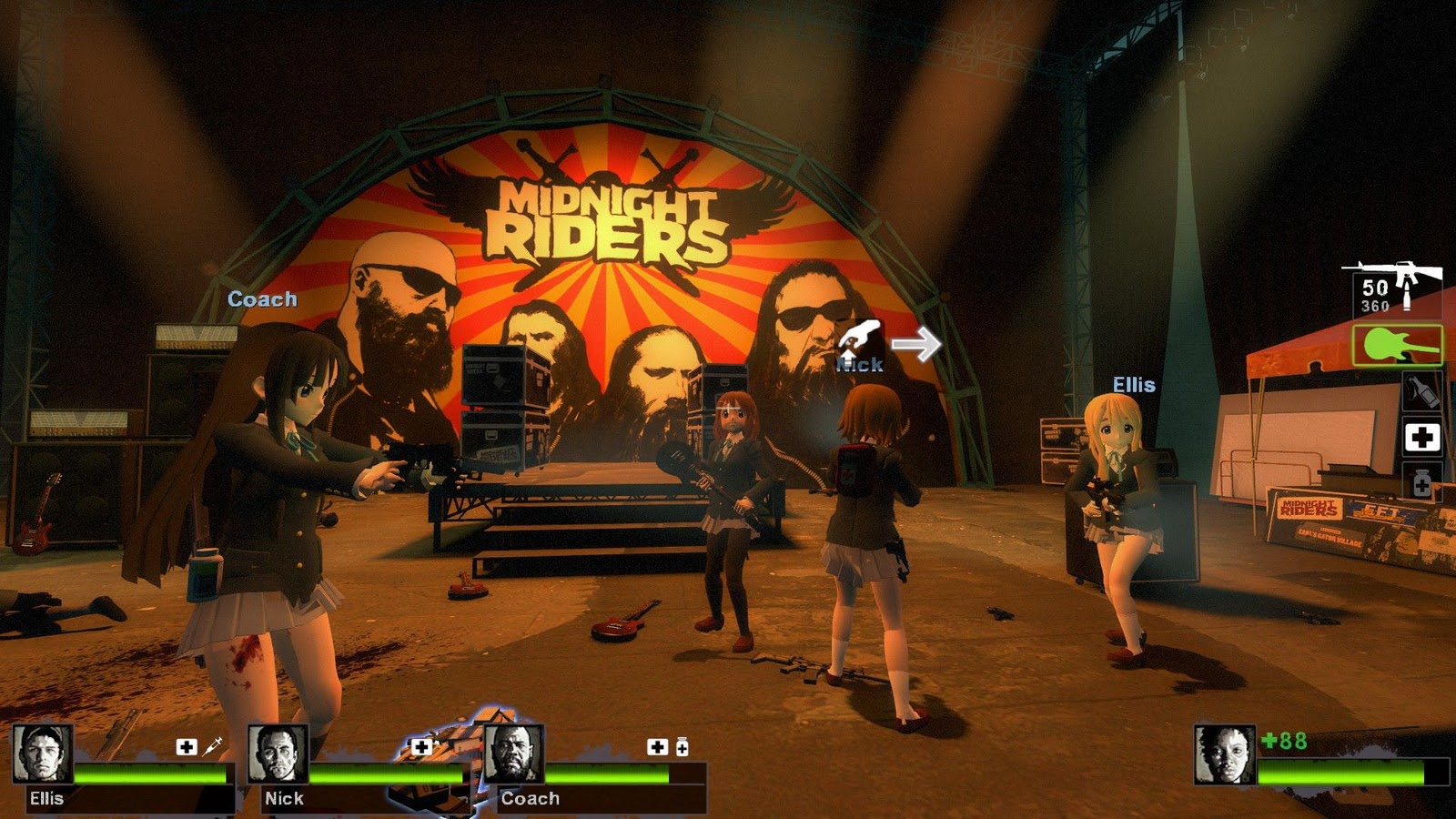 Left 4 Dead 2 K ON Edition Blog Cosplay