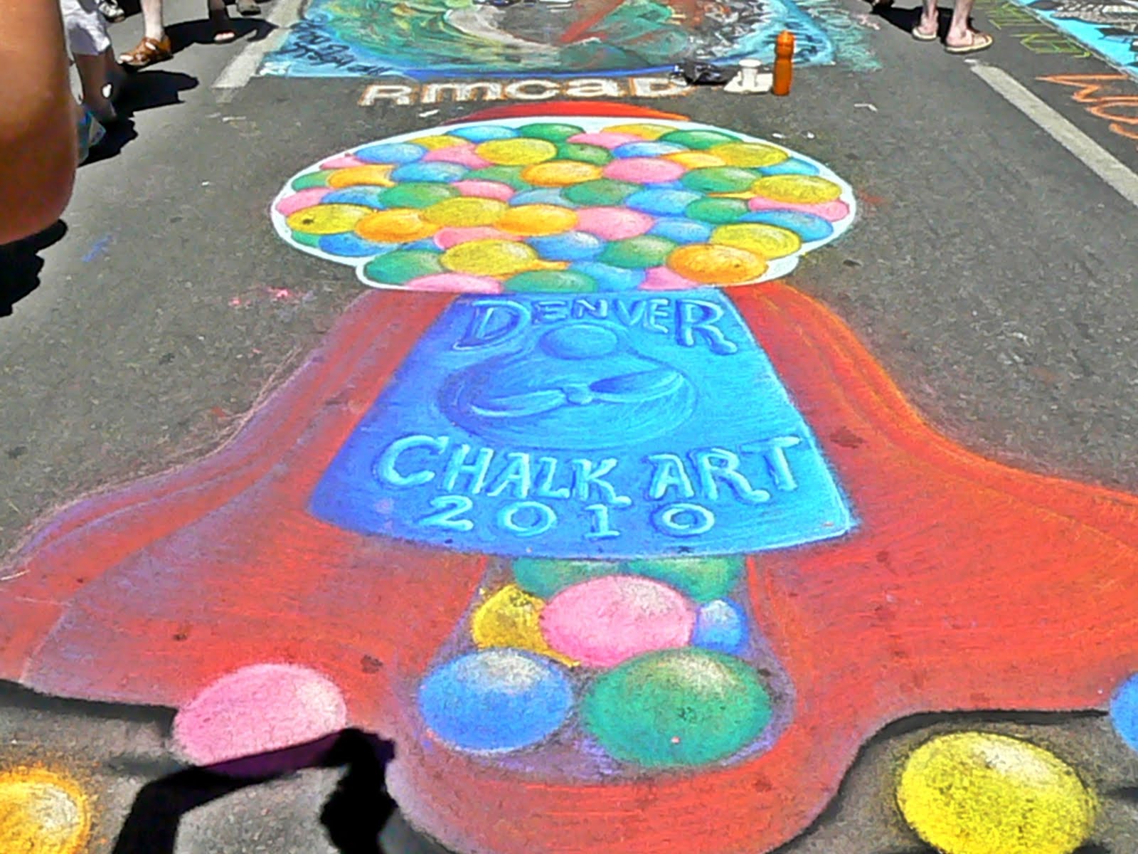 An Evans Expedition The Denver Chalk Art Festival on Larimer Square