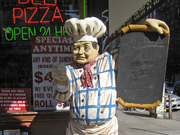 Wooden Pizza Chef - At Ave. B & 4th St.