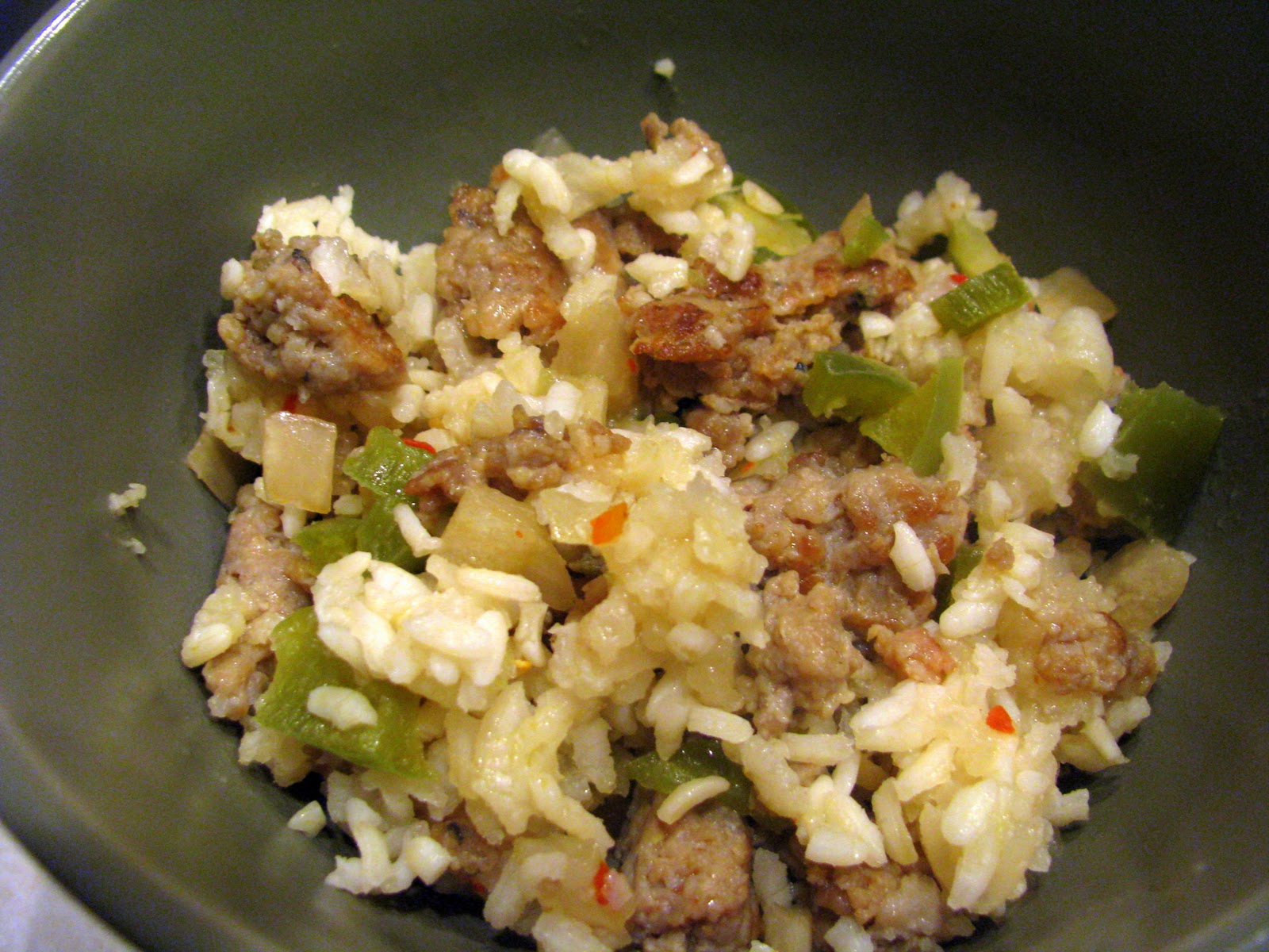 Cooking with Mama Laura Dirty rice (crock pot)