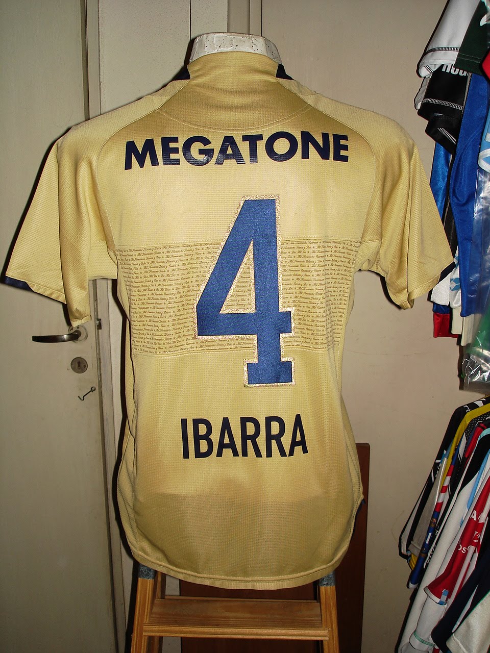 NIKE BOCA JUNIORS 2006 HOME `PALACIO` JERSEY - Soccer Plus