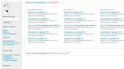 Aphpkb Main Page Screenshot