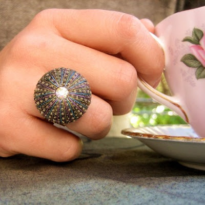 sea urchin ring from star of the east