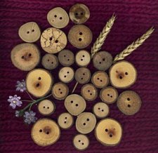 wooden wonders . . .buttons