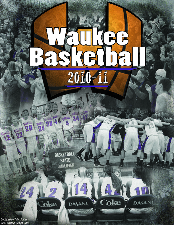 . Program Cover Basketball 2010 Winning Design
