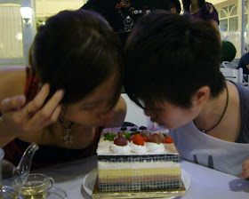 Yeah...We Celebrated Our Birthday Together!!!