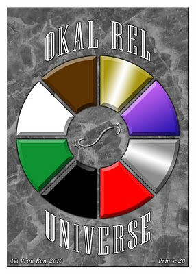 DRAFT of collectible card for Okal Rel Universe