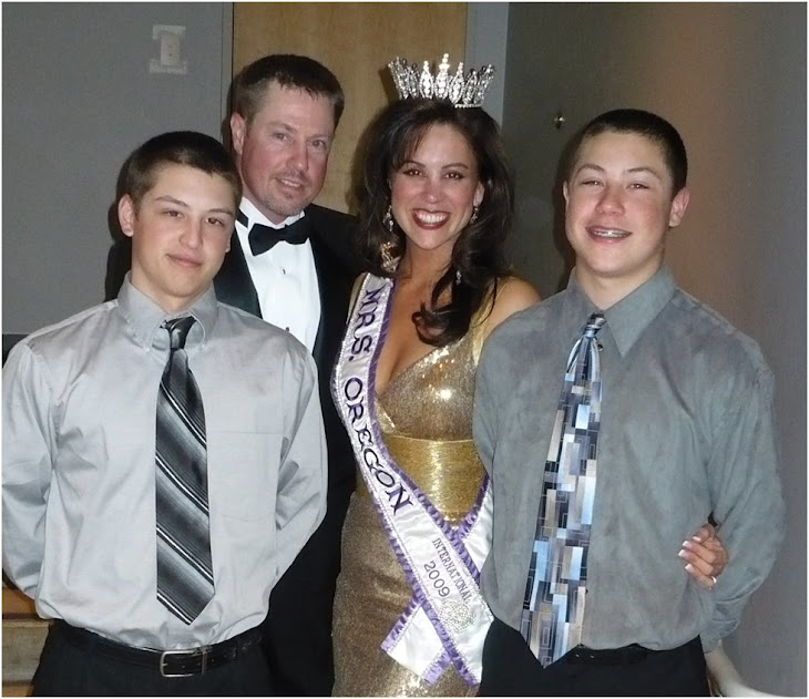 Mrs. Oregon 2009 comes to a close....but there are new beginnings