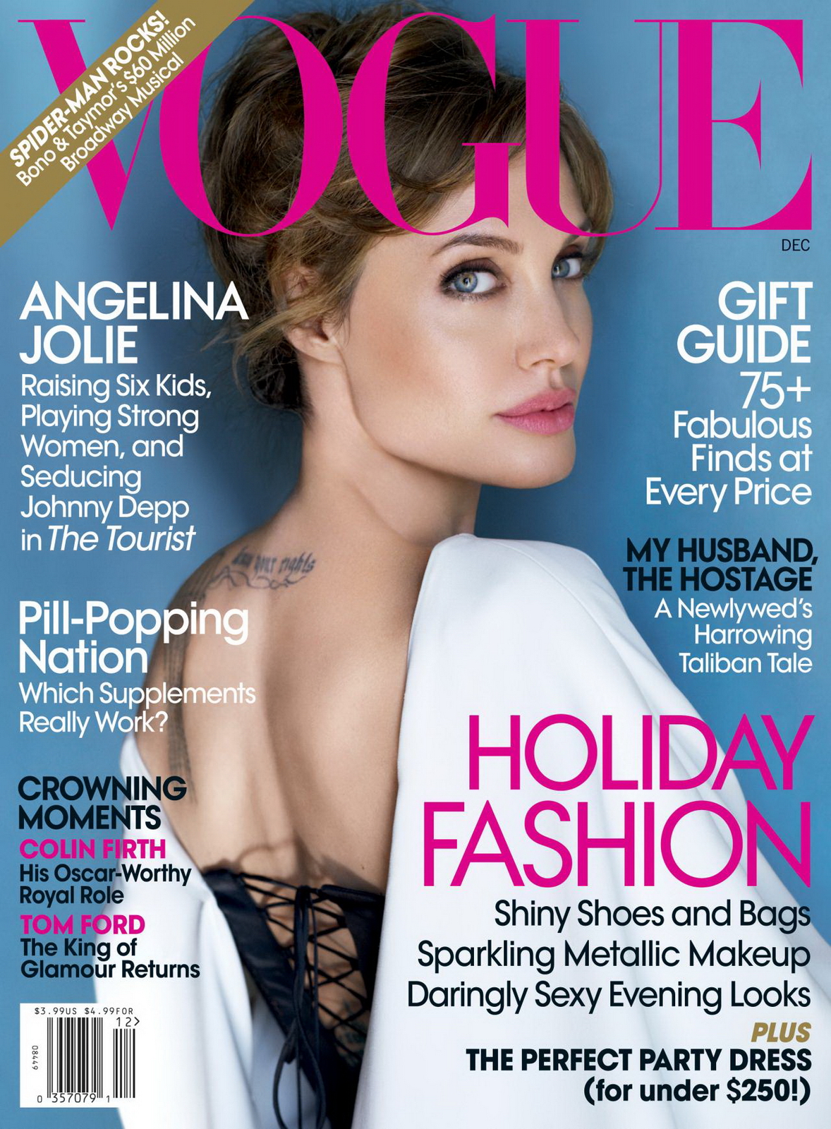 RAINY SWEET Angelina Jolie Sexy Vogue